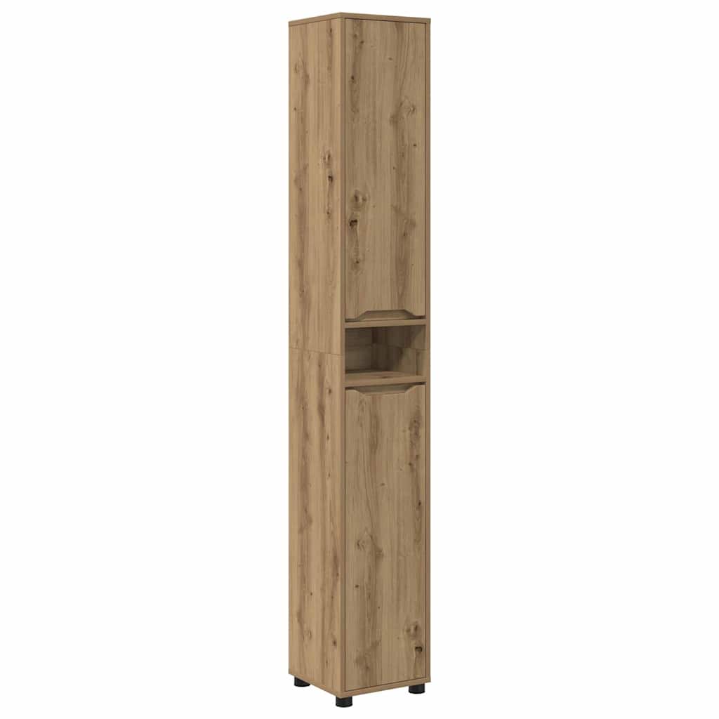 Badkamer Kast Artisan Eiken 30,5 x 30 x 195 cm Bewerkt hout