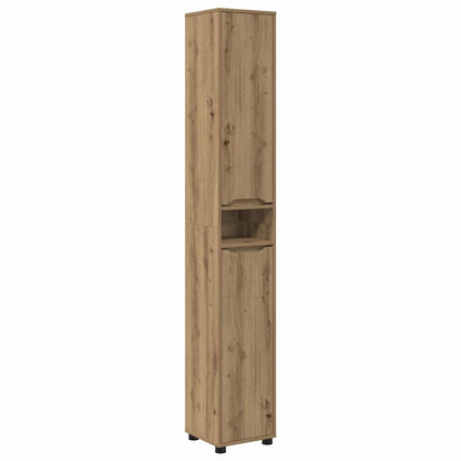 Badkamer Kast Artisan Eiken 30,5 x 30 x 195 cm Bewerkt hout