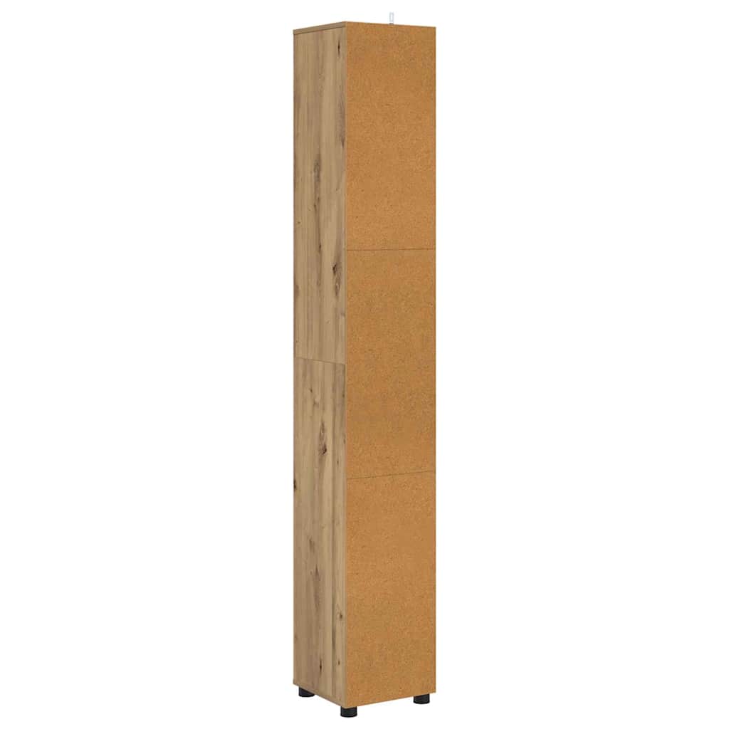 Badkamer Kast Artisan Eiken 30,5 x 30 x 195 cm Bewerkt hout