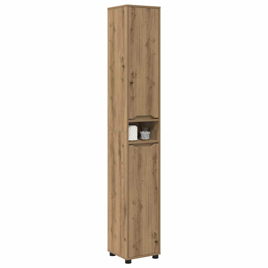 Badkamer Kast Artisan Eiken 30,5 x 30 x 195 cm Bewerkt hout