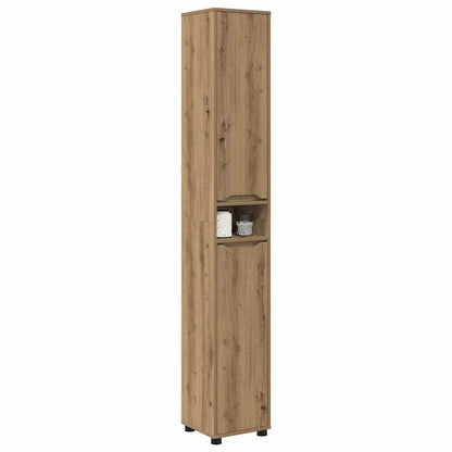 Badkamer Kast Artisan Eiken 30,5 x 30 x 195 cm Bewerkt hout