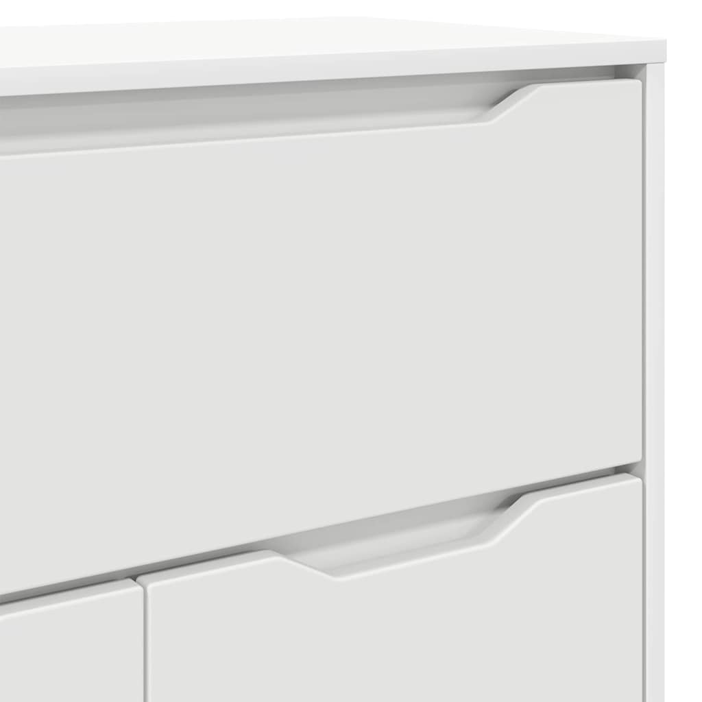 Badkamer Kast met lade Wit 72,5 x 36,5 x 100 cm Bewerkt hout