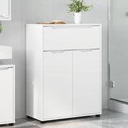 Bathroom Cabinet with Drawer White 72.5 x 36.5 x 100 cm Engineered Wood