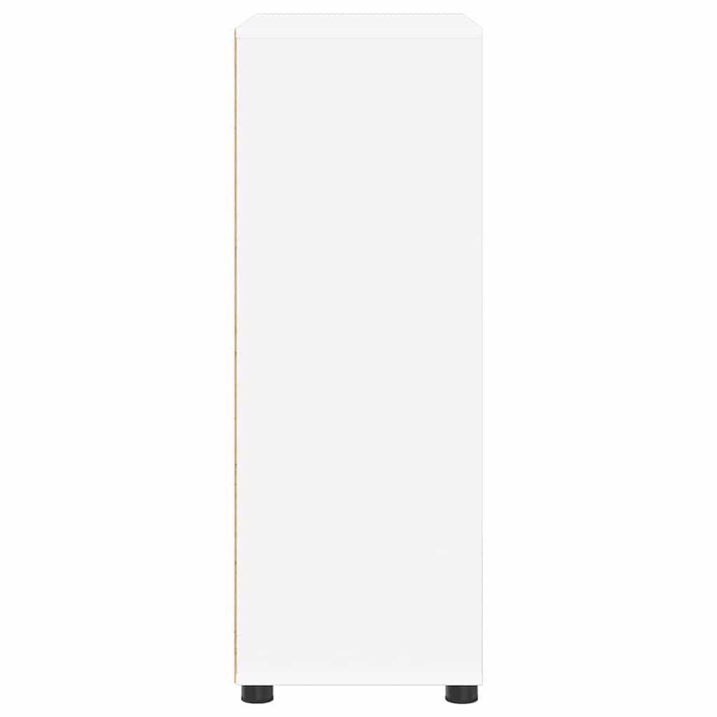 Badkamer Kast met lade Wit 72,5 x 36,5 x 100 cm Bewerkt hout