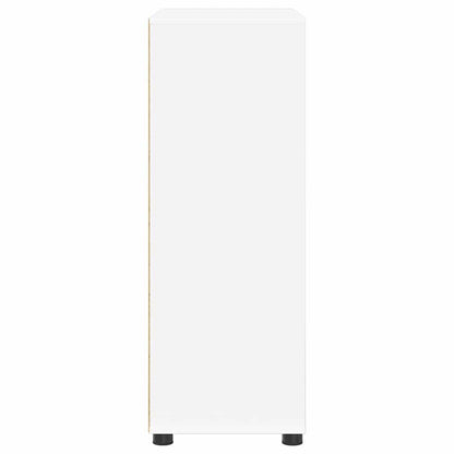 Badkamer Kast met lade Wit 72,5 x 36,5 x 100 cm Bewerkt hout