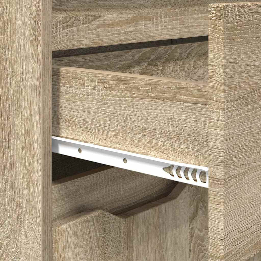 Badkamer Kast Sonoma Eiken 72,5 x 36,5 x 100 cm Bewerkt hout