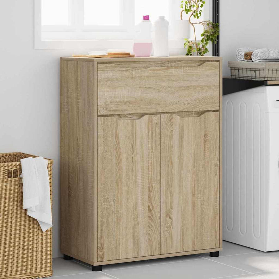 Badkamer Kast Sonoma Eiken 72,5 x 36,5 x 100 cm Bewerkt hout