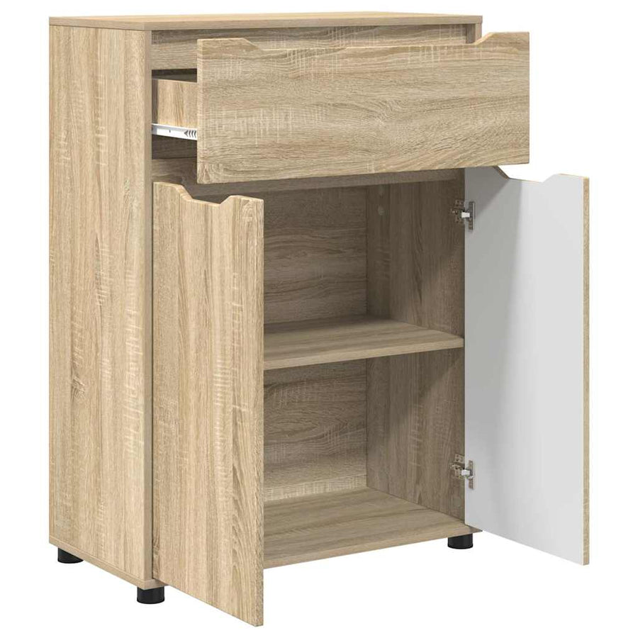 Badkamer Kast Sonoma Eiken 72,5 x 36,5 x 100 cm Bewerkt hout