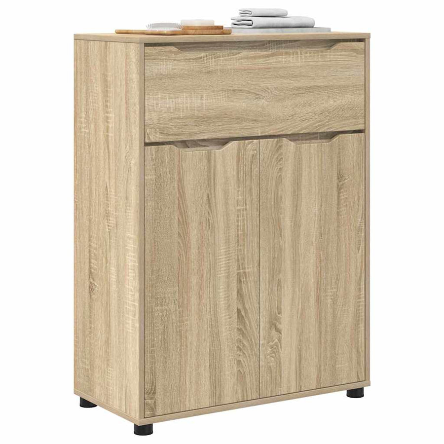 Badkamer Kast Sonoma Eiken 72,5 x 36,5 x 100 cm Bewerkt hout