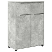 Badkamer Kast Beton Grijs 72,5 x 36,5 x 100 cm Bewerkt hout