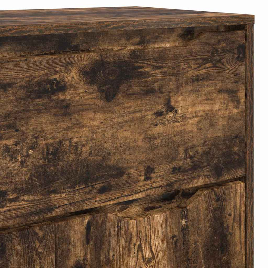 Badkamer Kast Gerookt eiken 72,5 x 36,5 x 100 cm Bewerkt hout