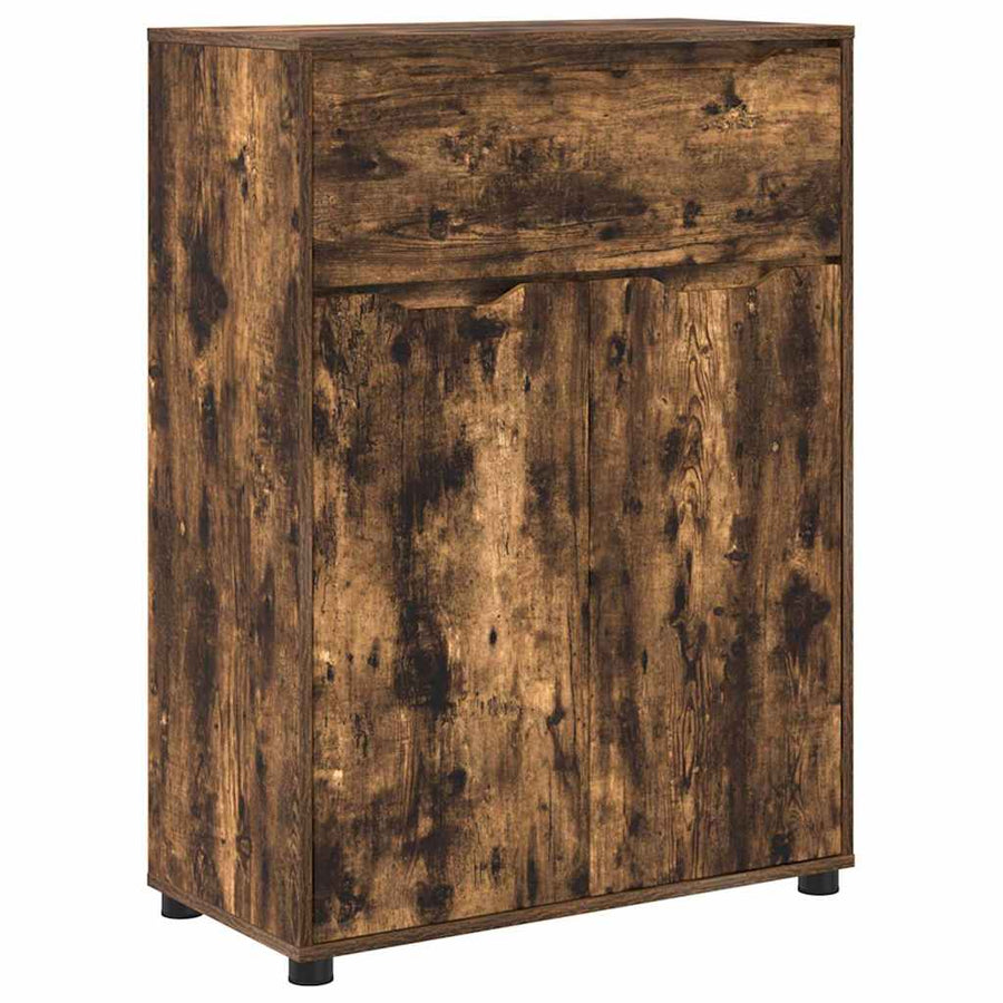 Badkamer Kast Gerookt eiken 72,5 x 36,5 x 100 cm Bewerkt hout