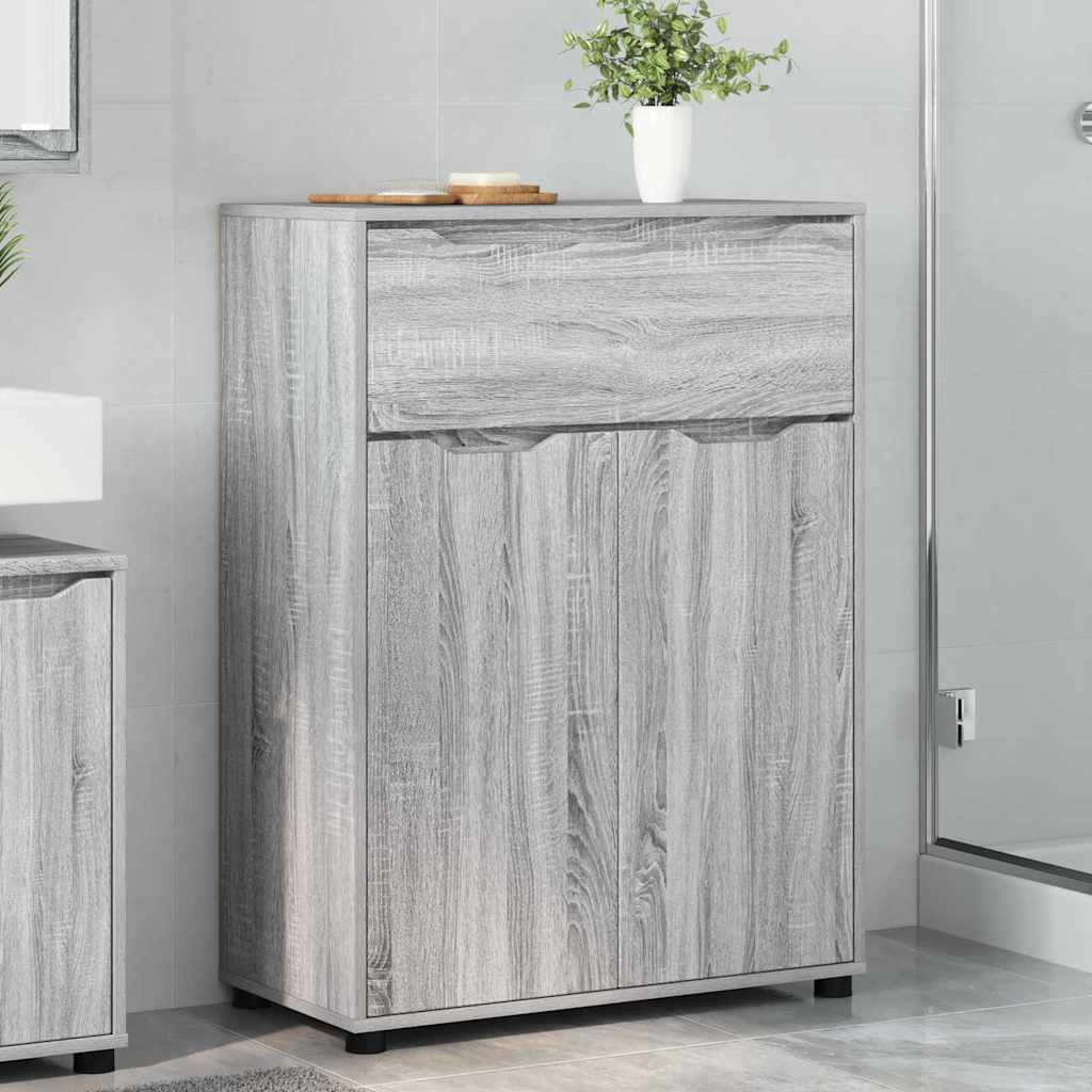 Badkamer Kast Grijs Sonoma 72,5 x 36,5 x 100 cm Bewerkt hout