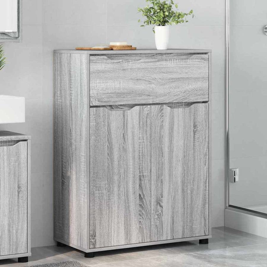 Badkamer Kast Grijs Sonoma 72,5 x 36,5 x 100 cm Bewerkt hout