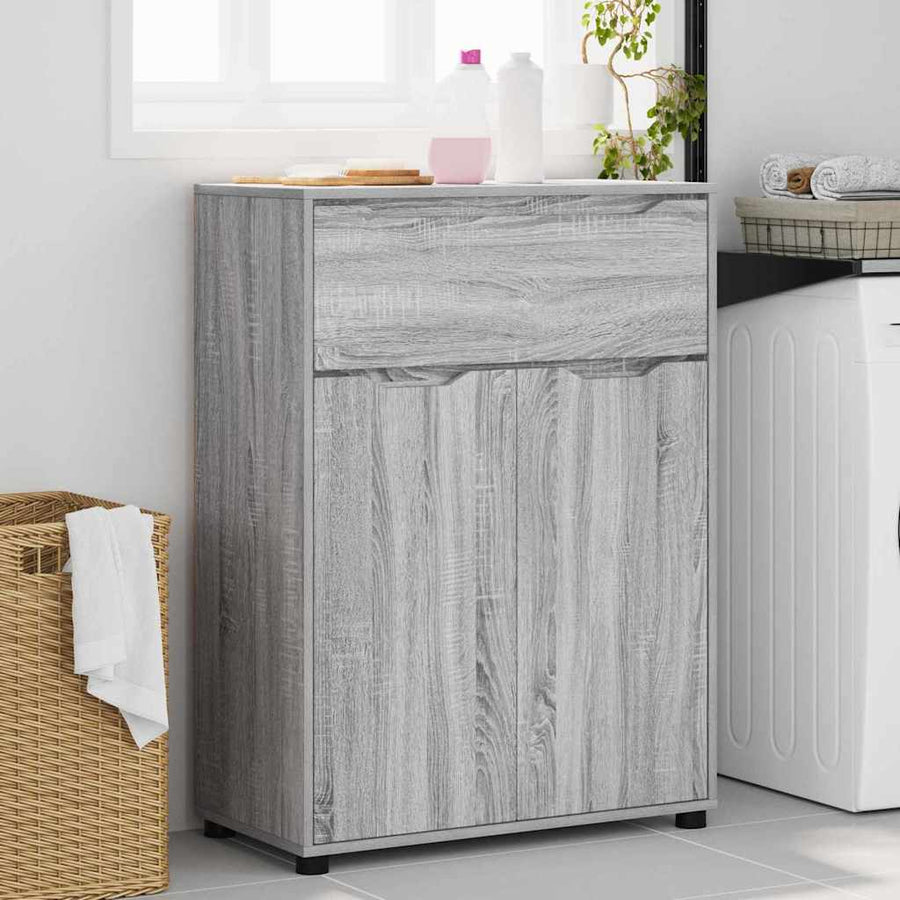 Badkamer Kast Grijs Sonoma 72,5 x 36,5 x 100 cm Bewerkt hout