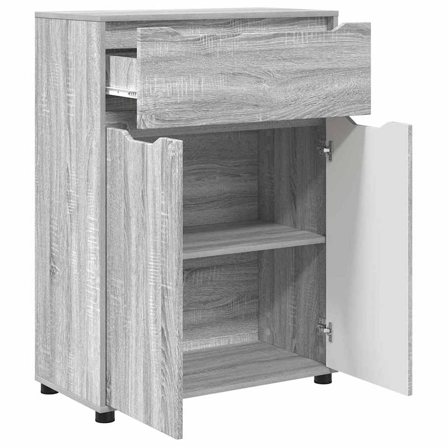 Badkamer Kast Grijs Sonoma 72,5 x 36,5 x 100 cm Bewerkt hout