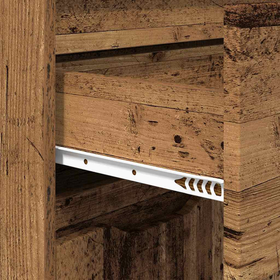 Badkamer Kast Oud Hout 72,5 x 36,5 x 100 cm Bewerkt hout