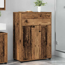 Badkamer Kast Oud Hout 72,5 x 36,5 x 100 cm Bewerkt hout