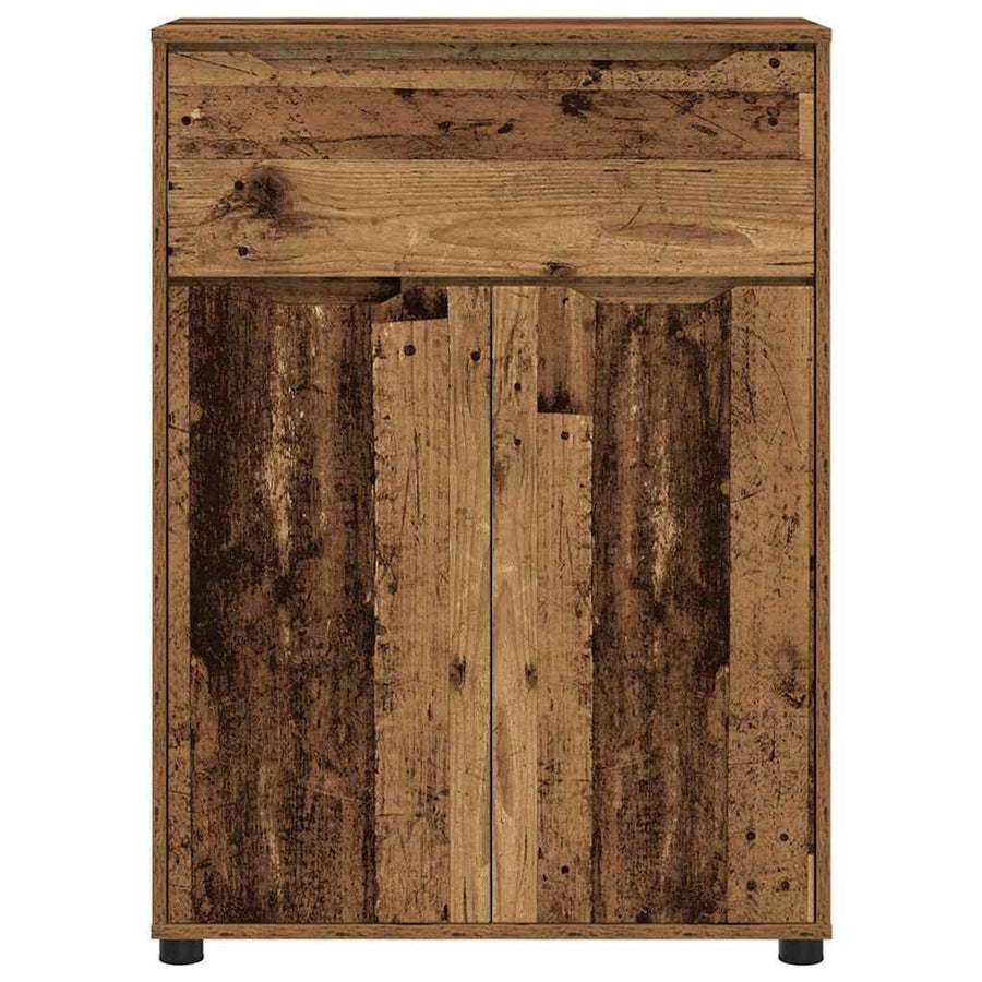 Badkamer Kast Oud Hout 72,5 x 36,5 x 100 cm Bewerkt hout
