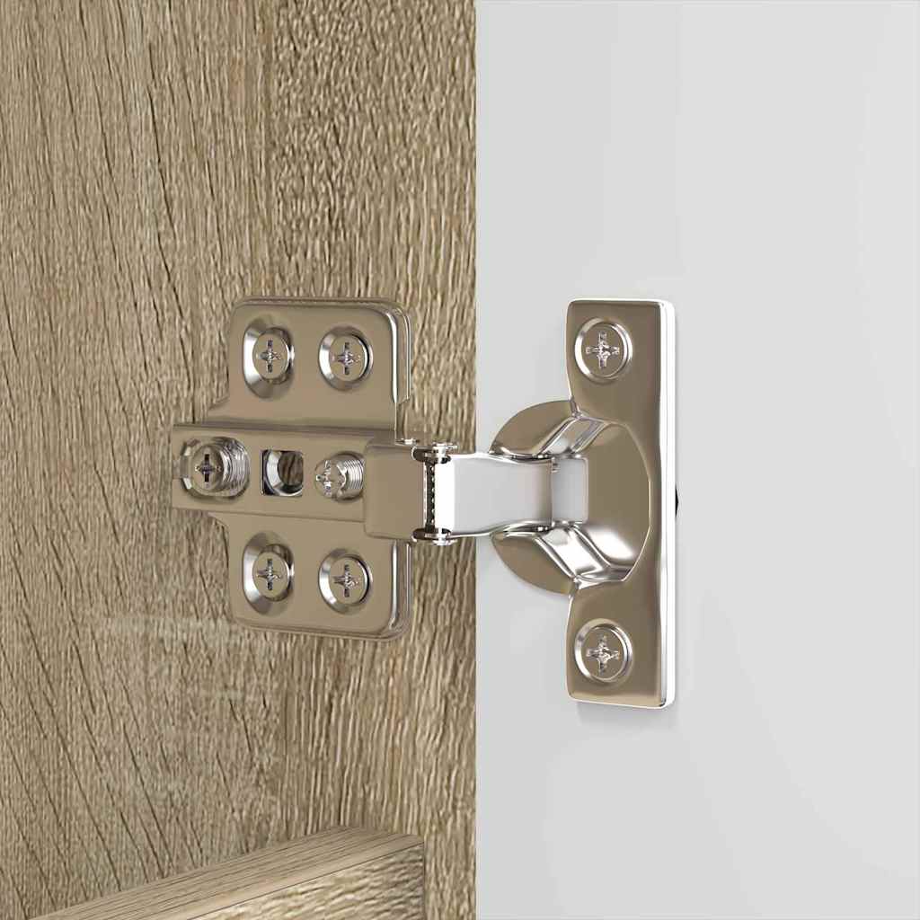 Badkamer spiegelkast Sonoma Eiken 60 x 20 x 60 cm Bewerkt hout