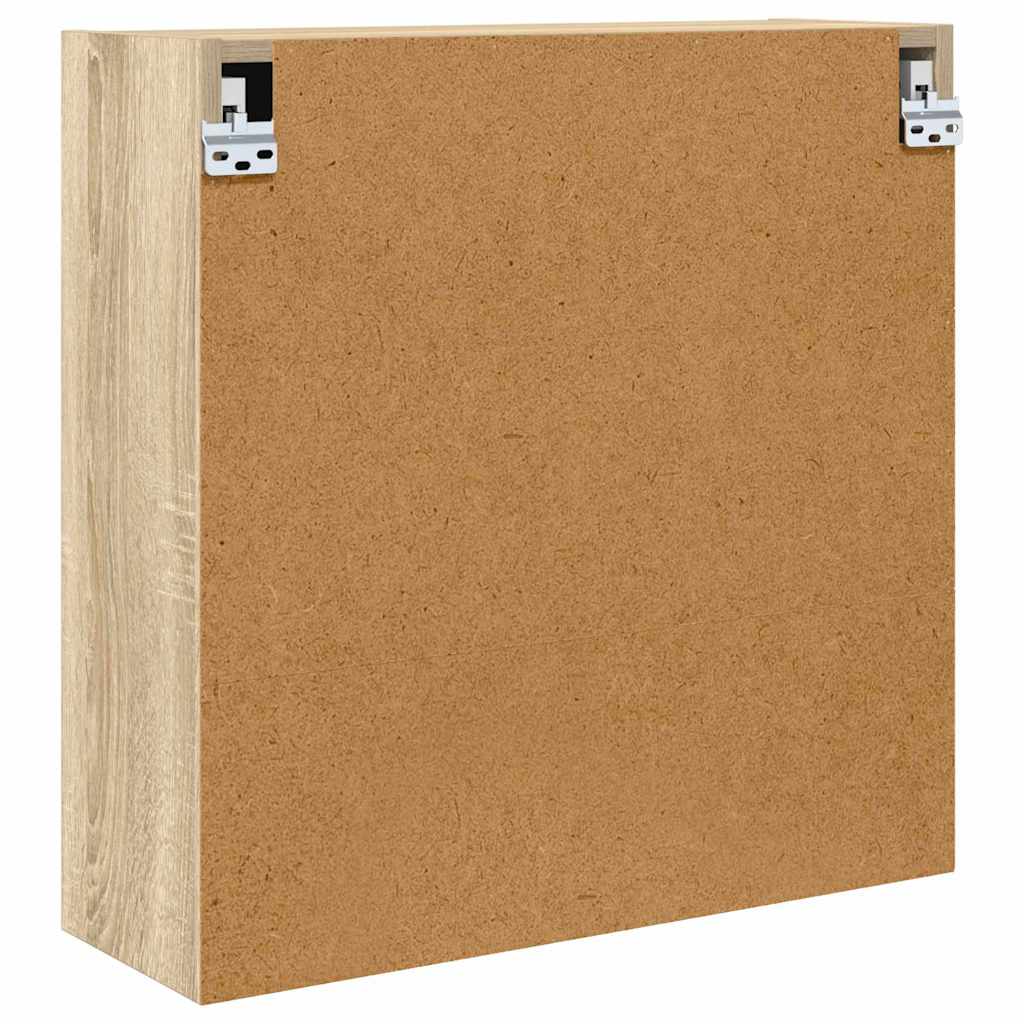 Badkamer spiegelkast Sonoma Eiken 60 x 20 x 60 cm Bewerkt hout