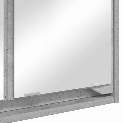 Badkamer spiegelkast Beton Grijs 60 x 20 x 60 cm Bewerkt hout