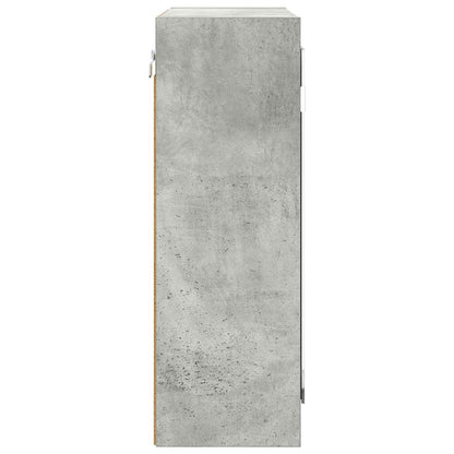 Badkamer spiegelkast Beton Grijs 60 x 20 x 60 cm Bewerkt hout