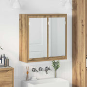 Bathroom mirror cabinet Artisan Oak 60 x 20 x 60 cm Engineered wood