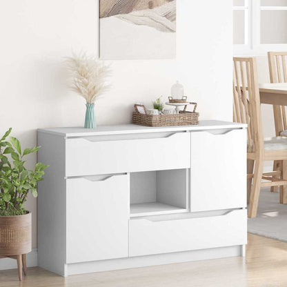 Dressoir met lade Wit 100 x 30 x 65,6 Bewerkt hout