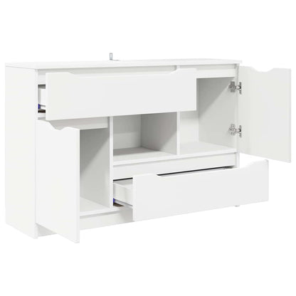 Dressoir met lade Wit 100 x 30 x 65,6 Bewerkt hout