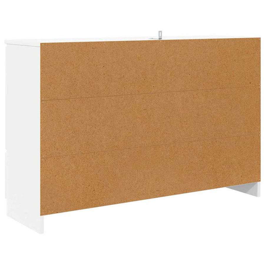 Dressoir met lade Wit 100 x 30 x 65,6 Bewerkt hout