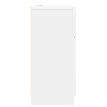 Dressoir met lade Wit 100 x 30 x 65,6 Bewerkt hout