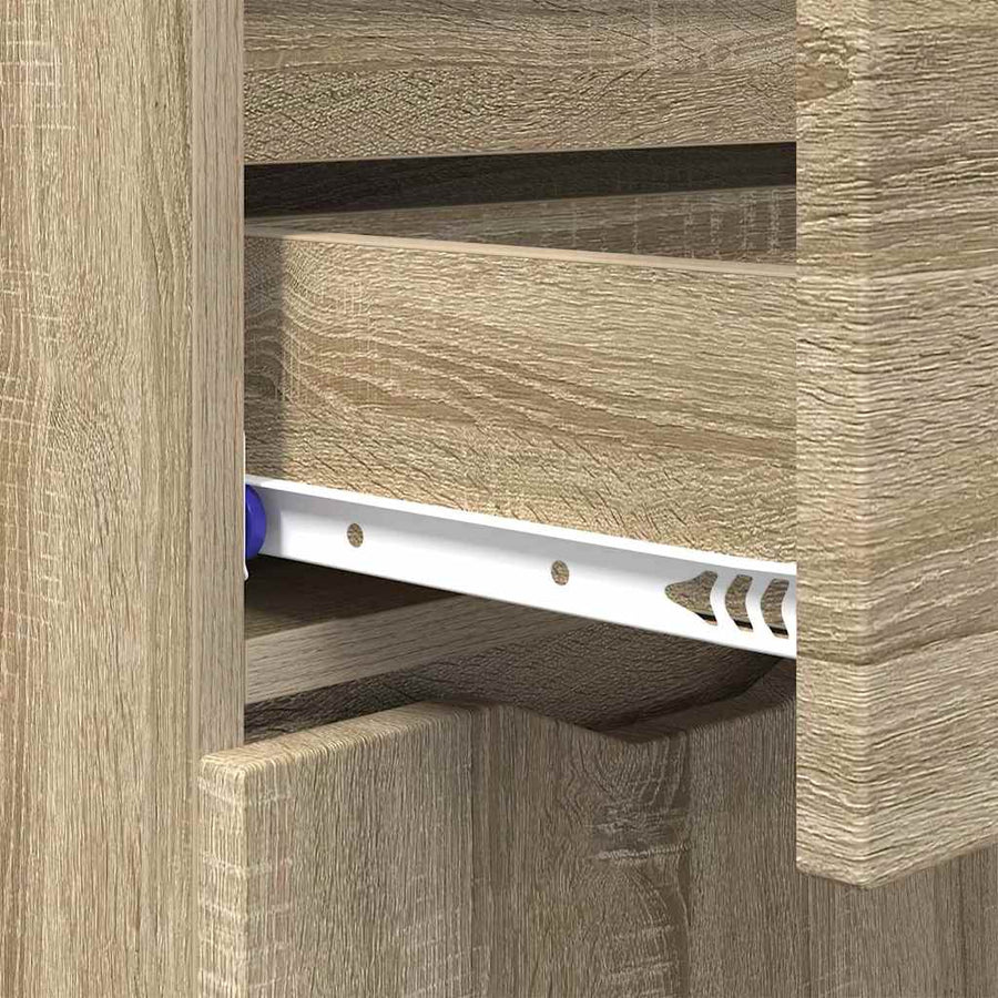 Dressoir met lade Sonoma Eiken 100 x 30 x 65,6 Bewerkt hout