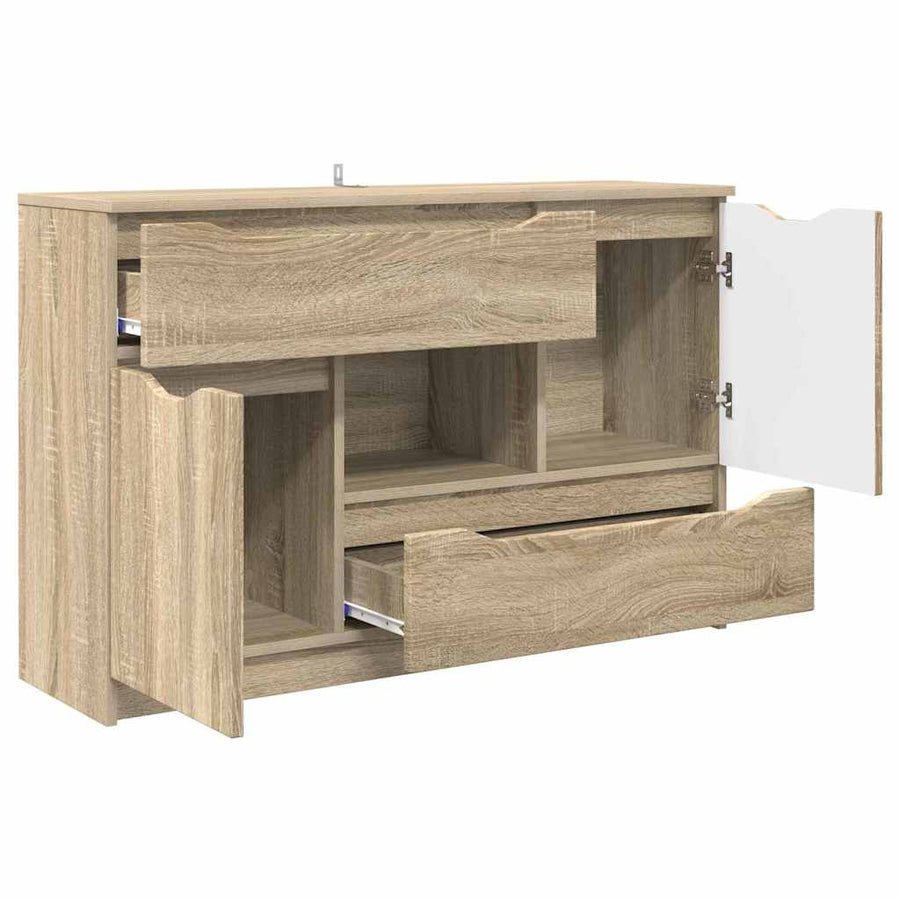 Dressoir met lade Sonoma Eiken 100 x 30 x 65,6 Bewerkt hout