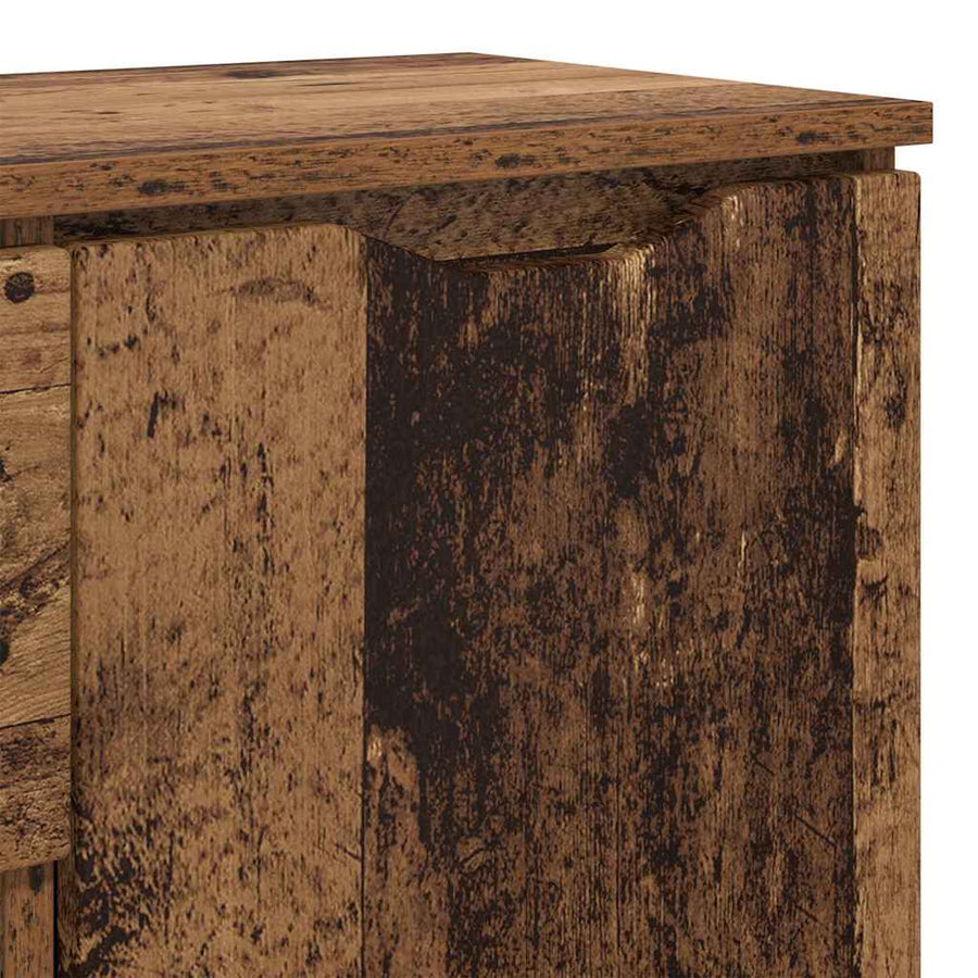Dressoir met lade Oud Hout 100 x 30 x 65,6 Bewerkt hout