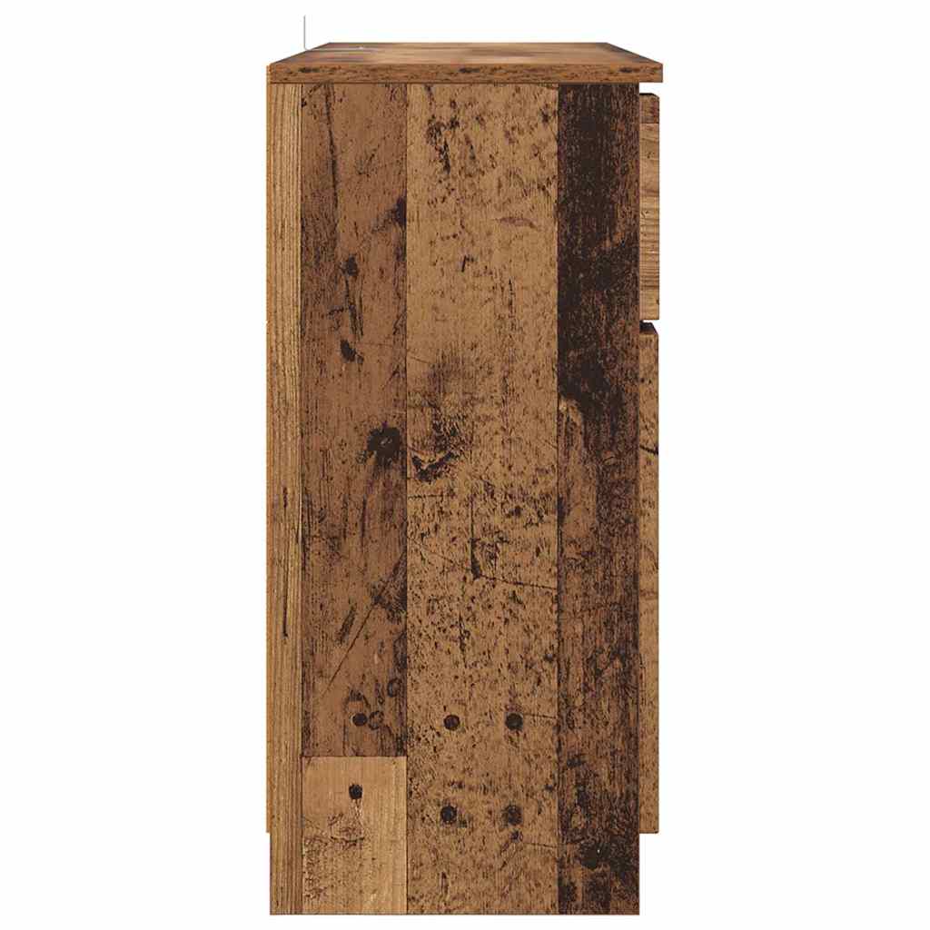 Dressoir met lade Oud Hout 100 x 30 x 65,6 Bewerkt hout
