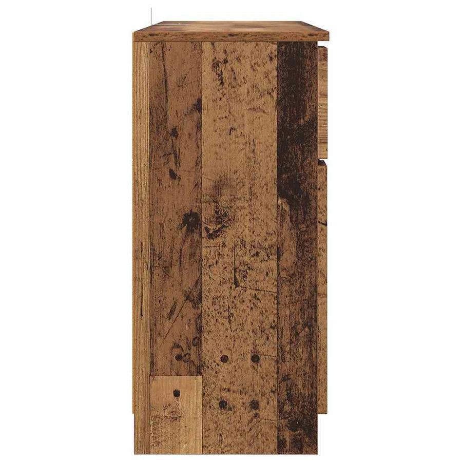 Dressoir met lade Oud Hout 100 x 30 x 65,6 Bewerkt hout