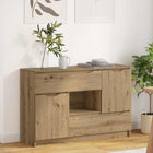 Sideboard with drawer Artisan Oak 100 x 30 x 65.6 Engineered wood