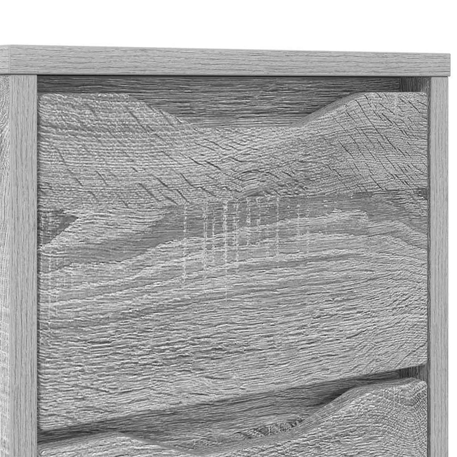 Nachtkastje Grijs Sonoma 30,5 x 30 x 43 cm Bewerkt hout