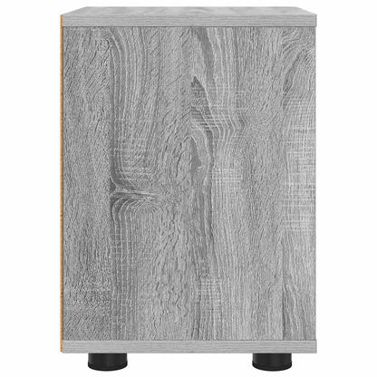 Nachtkastje Grijs Sonoma 30,5 x 30 x 43 cm Bewerkt hout