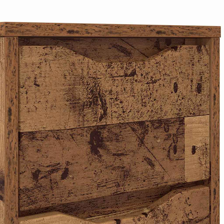 Nachtkastjes 2 pcs Oud Hout 30,5 x 30 x 43 cm Bewerkt hout