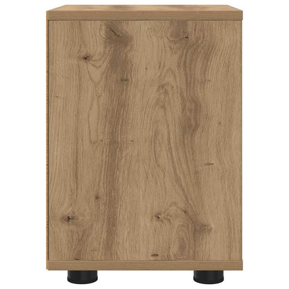 Nachtkastje Artisan Eiken 30,5 x 30 x 43 cm Bewerkt hout