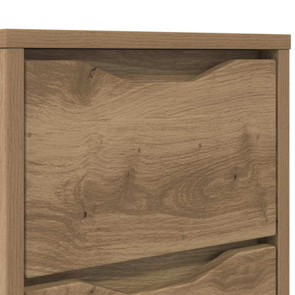 Nachtkastjes 2 pcs Artisan Eiken 30,5 x 30 x 43 cm Bewerkt hout