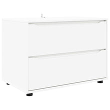 Opbergkast Wit 80 x 48 x 57 cm Bewerkt hout
