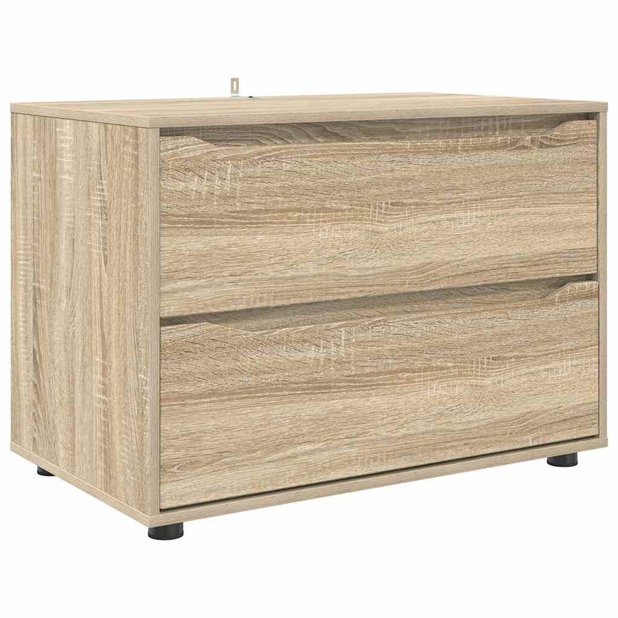 Opbergkast Sonoma Eiken 80 x 48 x 57 cm Bewerkt hout
