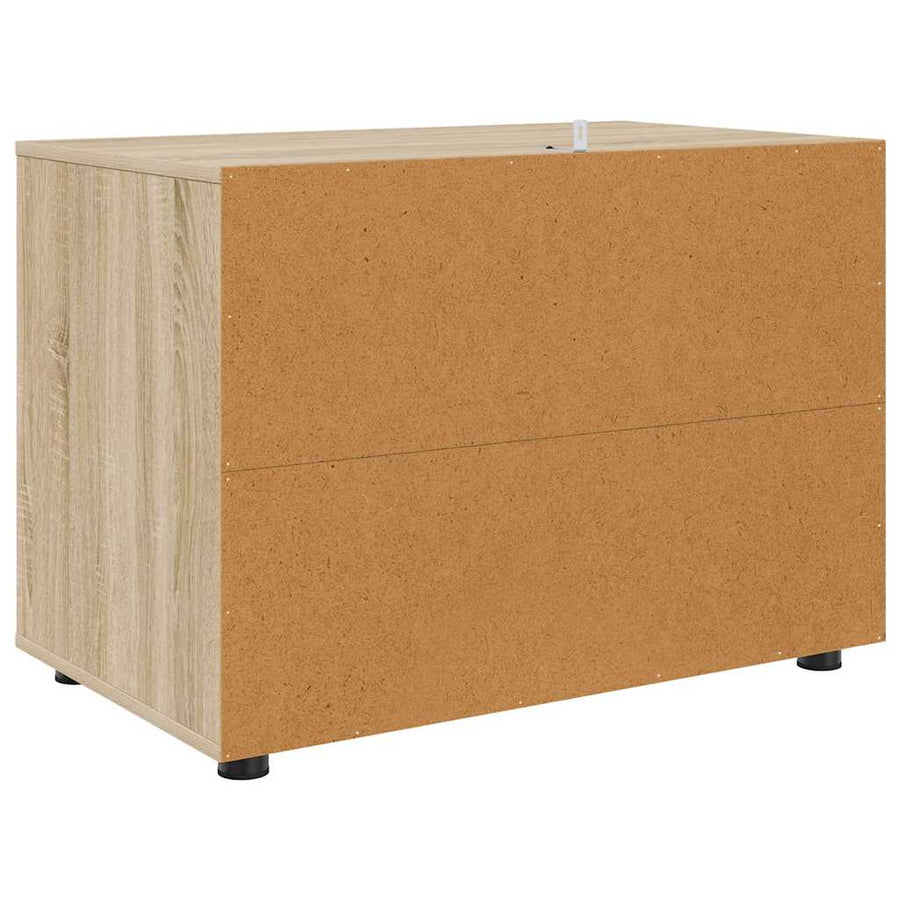 Opbergkast Sonoma Eiken 80 x 48 x 57 cm Bewerkt hout