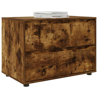 Opbergkast Gerookt eiken 80 x 48 x 57 cm Bewerkt hout