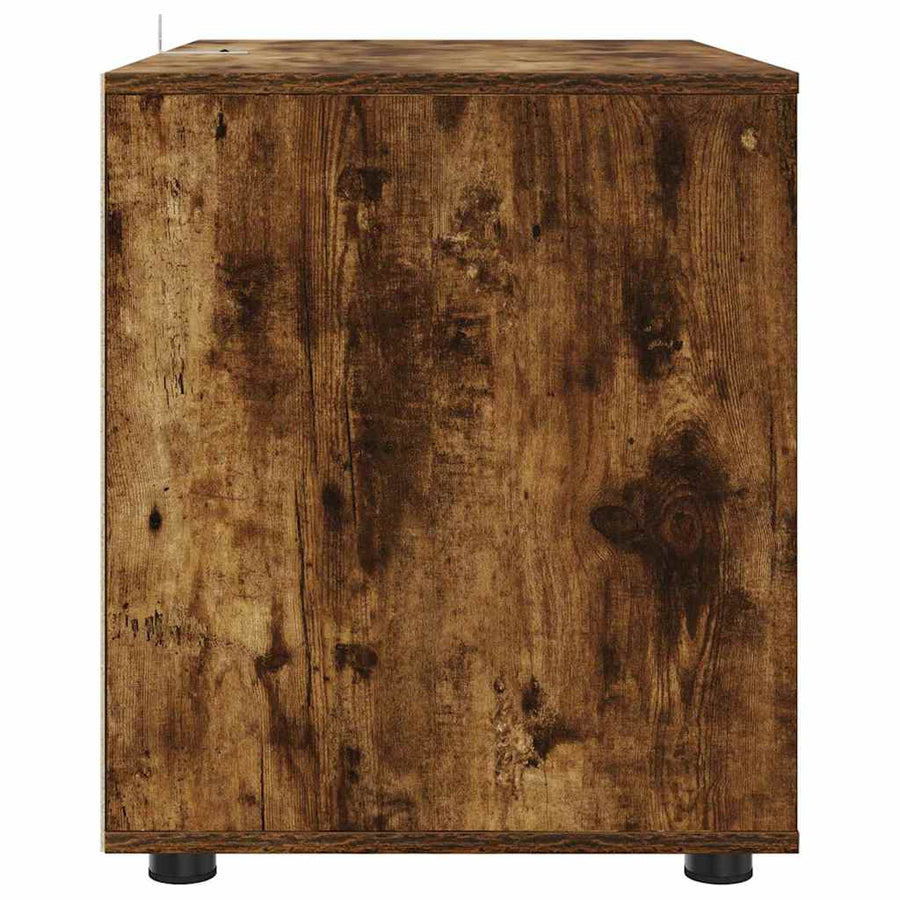 Opbergkast Gerookt eiken 80 x 48 x 57 cm Bewerkt hout