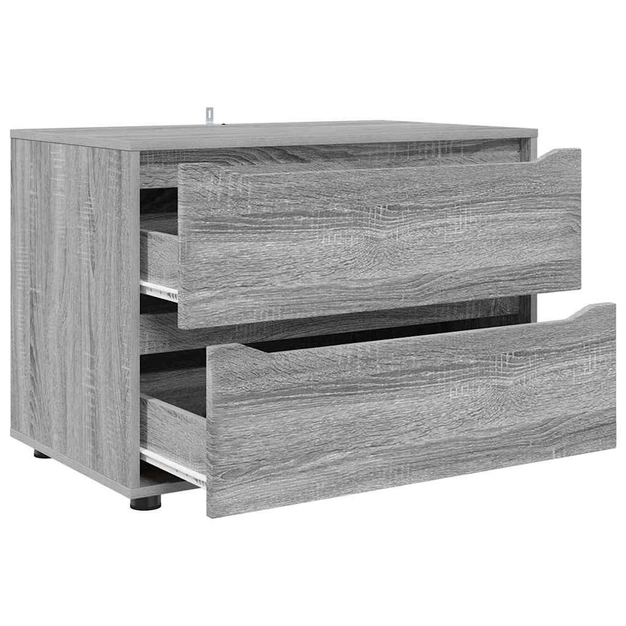 Opbergkast Grijs Sonoma 80 x 48 x 57 cm Bewerkt hout
