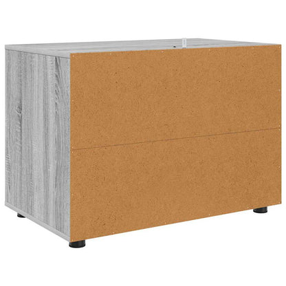 Opbergkast Grijs Sonoma 80 x 48 x 57 cm Bewerkt hout